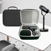 Портативная сумка для хранения для Shure Mv7 + чехол Чехол для вокального микрофона Жесткий для Shure Mv7x Чехол для студийных профессионалов Полевой записи