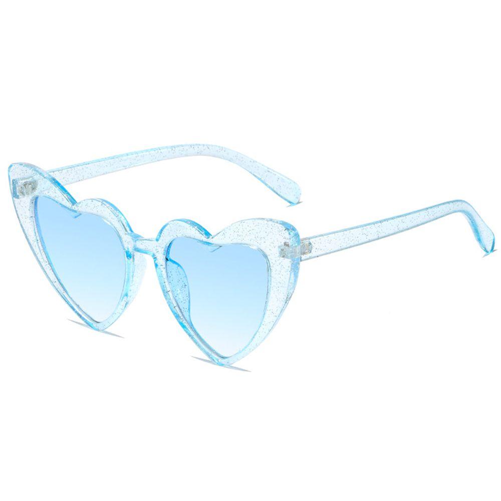 Women Love Heart Sunglasses UV400 Protection Heart-Shaped Sunglasses Eyewear Vintage Sunglasses