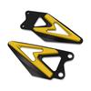 Motorcycle Footrest Heel Guard Cove Rearsets Foot Rest Peg Protector For ZX6R ZX 6R ZX-6R 636 2019-2025 2024 2023