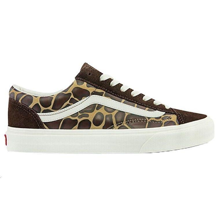 Vans Style 36 Low Top Skate Shoes Unisex Sneakers Brown Leopard-Print VN0A5AOB5DW