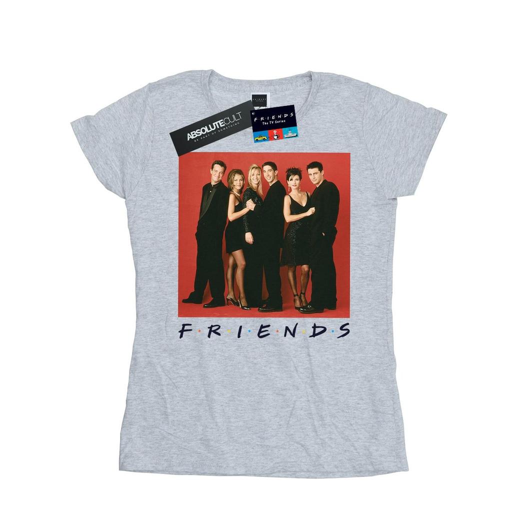 Friends Женская/Дамская Формальная Хлопковая Футболка для Группового Фото