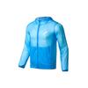 Li Ning Running Series Windproof Hooded Slim Fit Woven Jacket Men Jacket Vibrant-Blue AFDQ181-3