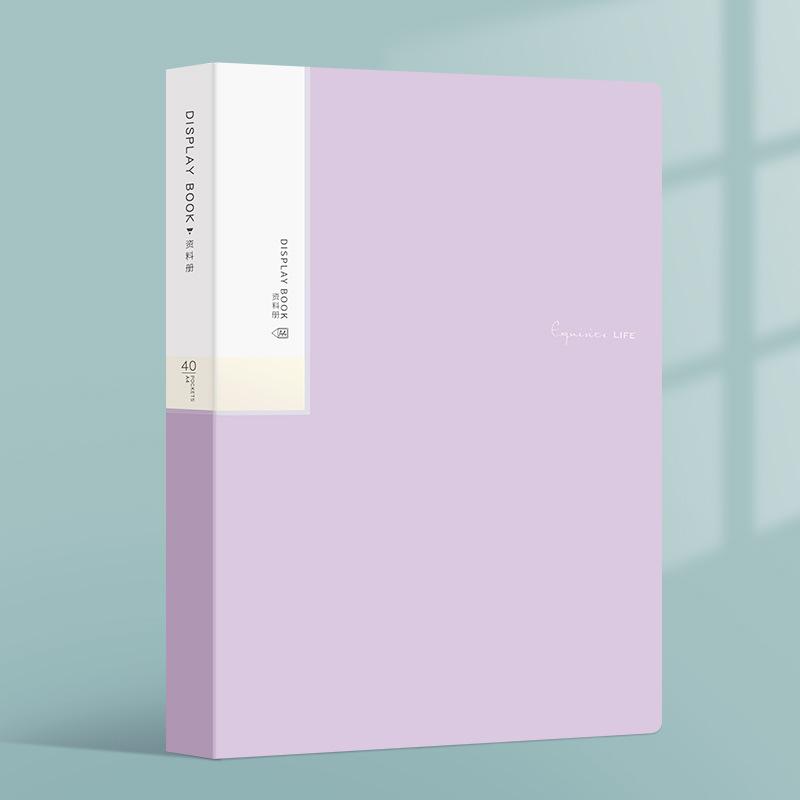 Папка для хранения документов формата А4, 20 страниц, книга для показа, альбом для эскизов, канцелярские товары, офис, школа, студенты, папка для данных с вкладышами