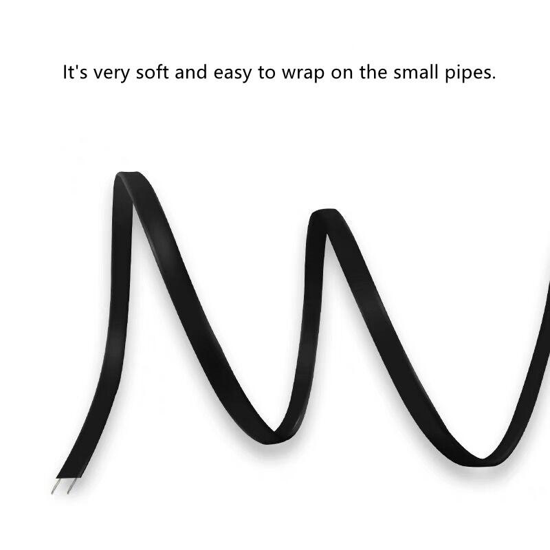 DC 12V~14V Heat Cable Water Pipe Heater For RV Anti-Freeze Self-regulating Pipe Heat Cable 25w/m