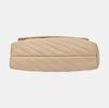 [Pre-Owned] Kira Large Nude Pink Lambskin Quilted Shoulder Bag With Gold Hardware - Very Good #1H3HCEZ