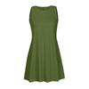 Women  Casual Pockets Sleeveless Above Knee Dress Loose Party Dress