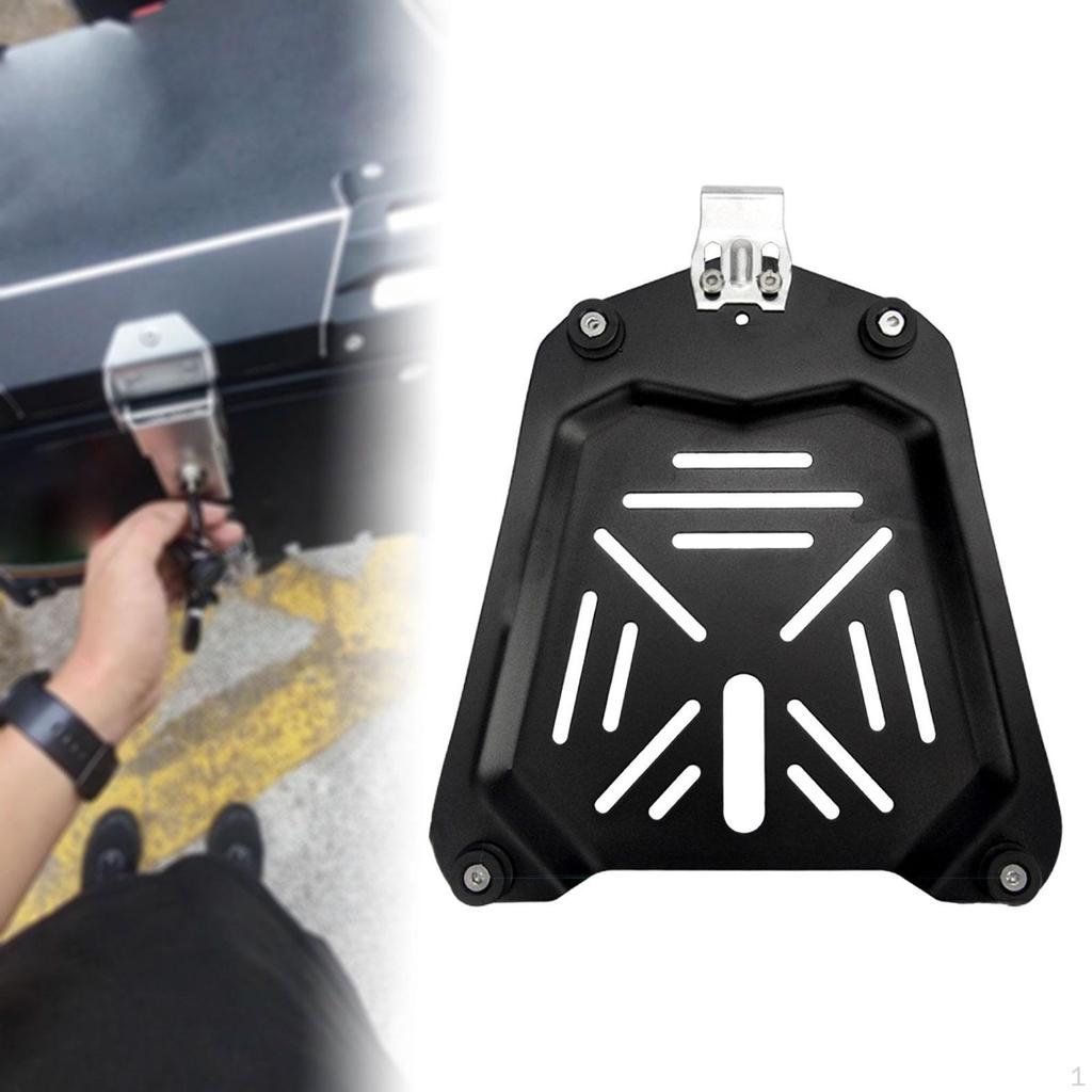Аксессуары для задней базы мотоцикла Прочный Легко установить Багажник Универсальная полка для хвостовых кофров