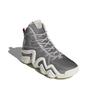 Adidas Crazy 8 Adv Удобные спортивные нескользящие кроссовки-хайтопы в стиле ретро для баскетбола, унисекс, серые CQ2846