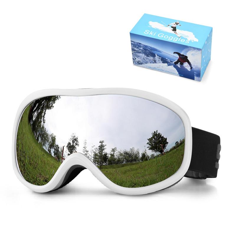 Spherical Ski Goggles Ski Goggles Double-layer Anti-fog Men's and Women's Outdoor Ski Glasses
