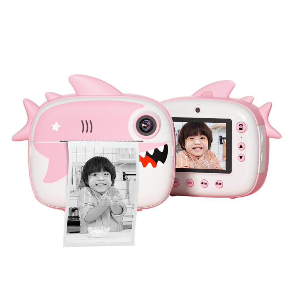 2,5K милая детская камера мгновенной печати 12-мегапиксельная детская цифровая камера детская камера мгновенной печати с 2,4-дюймовым экраном