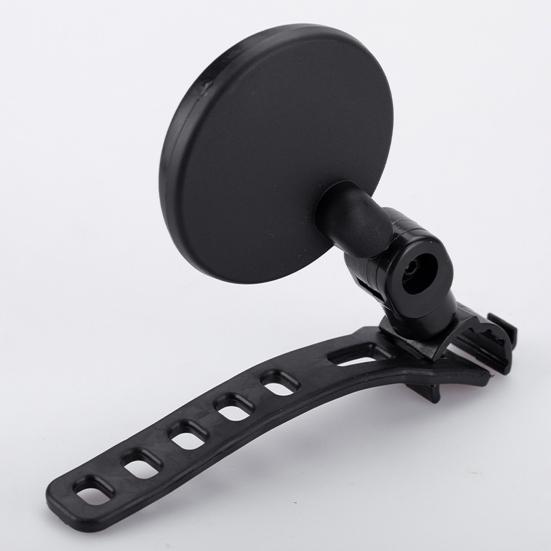 Зеркало заднего вида на руле велосипеда Широкоугольное универсальное простое в установке регулируемое выпуклое зеркало на руле Зеркало для велосипеда