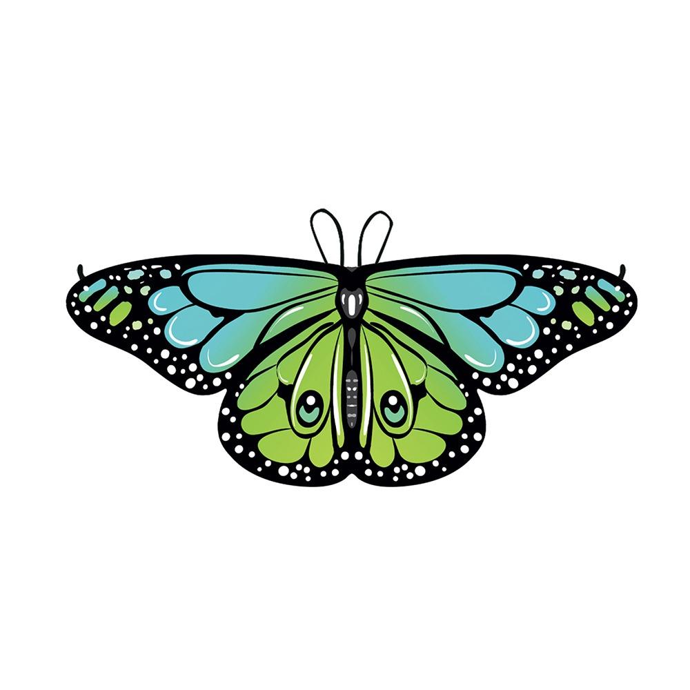 Colorful Butterfly Wing Cape Elegant Kids Butterfly Wings Halloween Fairy Cape Fancy Dress