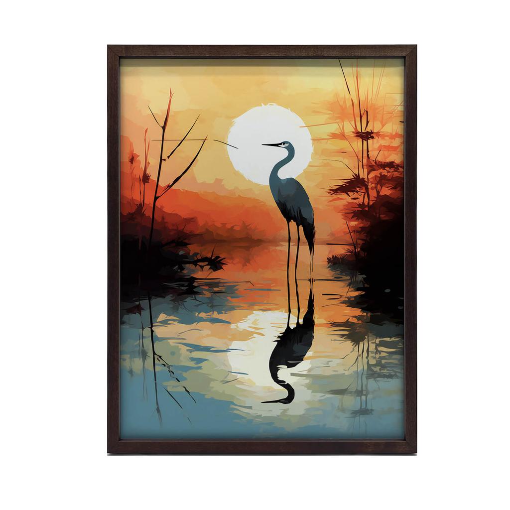 Krajobraz Krajobraz, 30X40 Cm, Bez Ramy, Płótno Premium Na Blejtramie