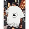 Men'S Plus Size Short Sleeve T-Shirt  Summer Collection Featuring a Easy Graphic Logo Design