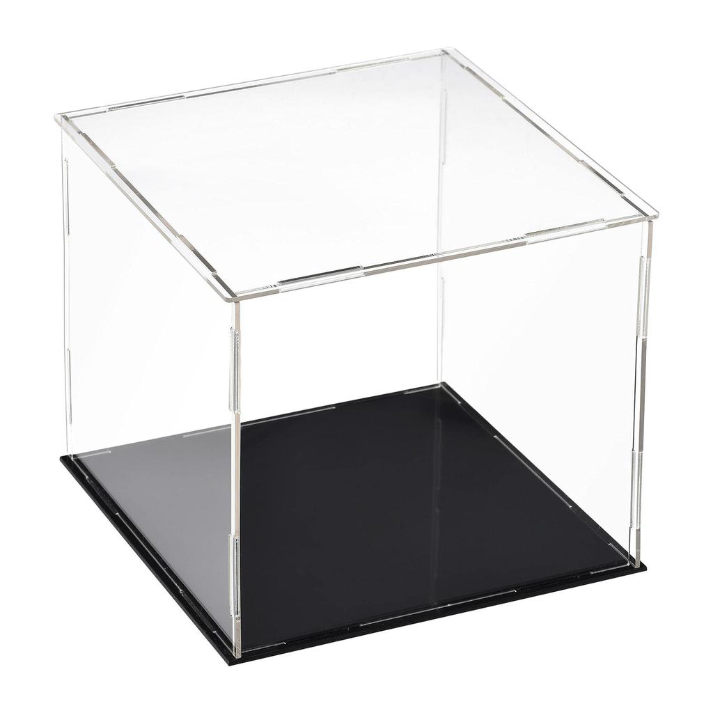 Uxcell Display Case, Dustproof, Protective Cube, Clear Acrylic, 30x30x30 Cm
