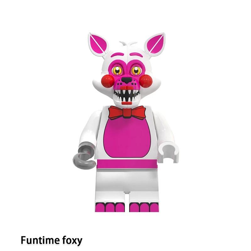 НОВЫЕ фигурки из игры FNAF Nights, мини-фигурки, конструктор, скелет, игрушки-триллеры, подарок, детские игрушки, форма, король