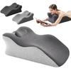 Wedge Prone Pillow Couples Intimacy Pillow Ergonomic Curved Memory Foam Cushion Leg Wedge Back Support Pillow for Sitting And Lying