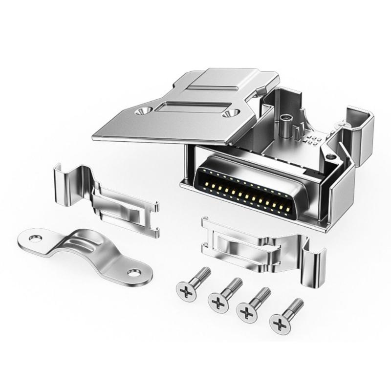 Разъемы SCSI типа «мама» различных стилей для проводки с медными контактами, Plug and Play, металлический корпус, адаптер для кабеля SCSI