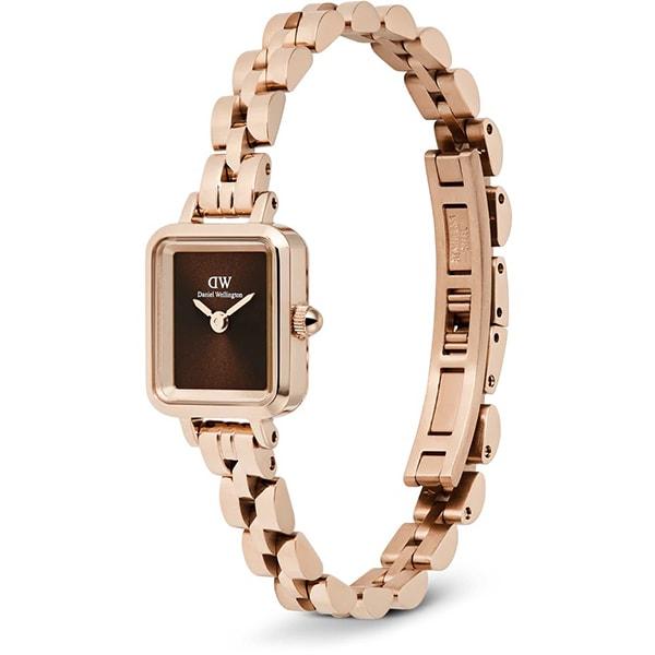 Daniel Wellington QUADRO Series Unisex Wrist Watch DW00100802 DW00100732 DW00100578 15.4X18.2MM DW00100669 DW00100670 Gift Casual Business Sports