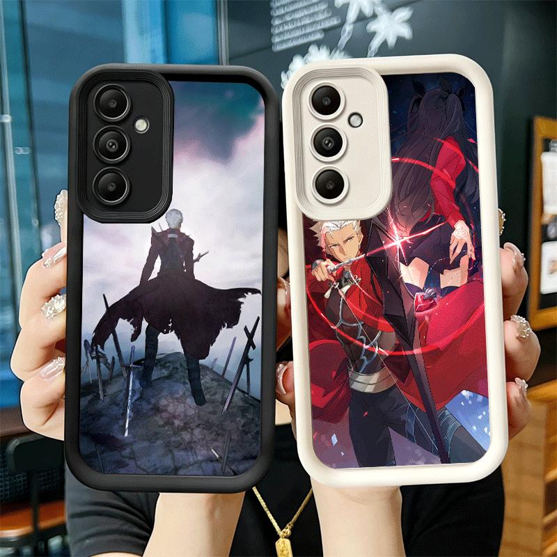 Чехол для телефона для Samsung Galaxy A17 A16 A15 A14 A13 Fate Zero Stay Night Archer A56 A36 A26 A55 A35 A25 A54 A34 A24 A53 A33 A23 A0