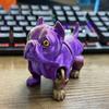 Напечатанная на 3D-принтере модель собаки, игрушка-непоседа, артикулированный щенок с подвижными суставами, гибкое животное, игрушка для снятия стресса, настольный питомец, подарок для коллекционеров, домашний декор