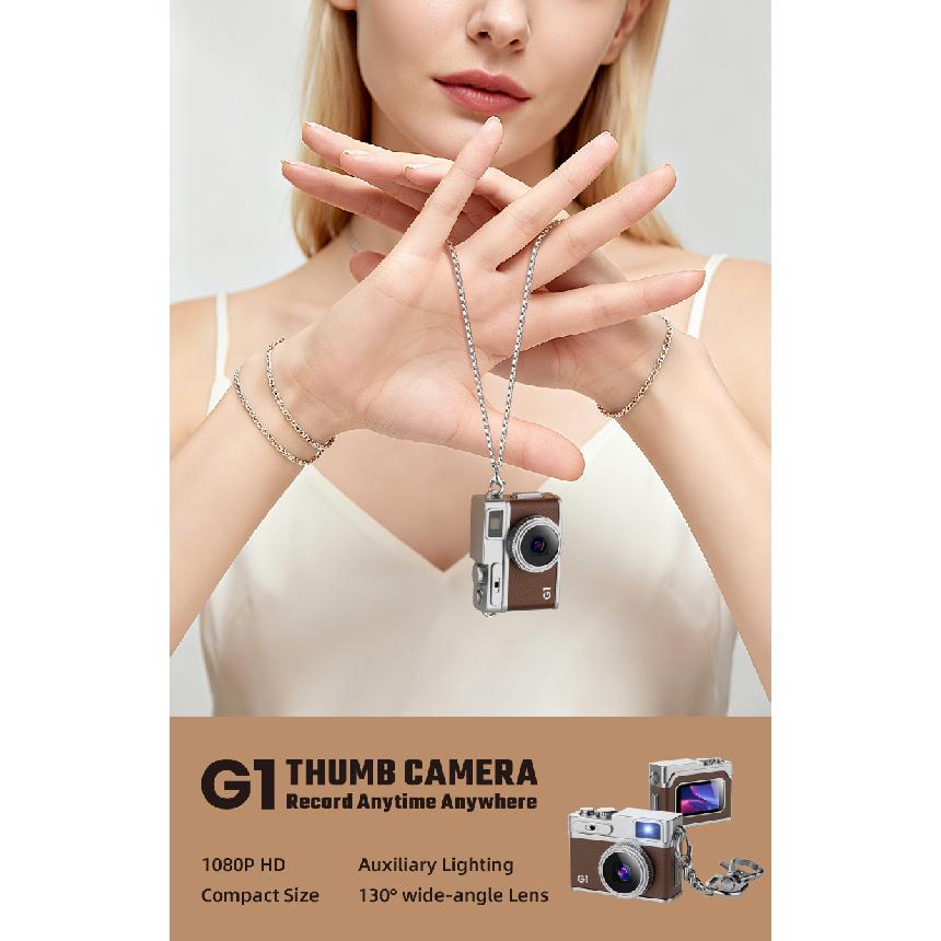 G1 Thumb Mini Camera HD 1080P Kids Action Camcorder Portable Outdoor Sports Camera Live Streaming Video Recorder for Students