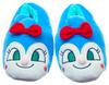 Mochimochi Room Sizes Room Indoor Perfect As a Gift [Slippers] [Nippon Kokin-chan Shoes, Blue, 14cm-16cm, 240239, Shoes, Slippers, Use,