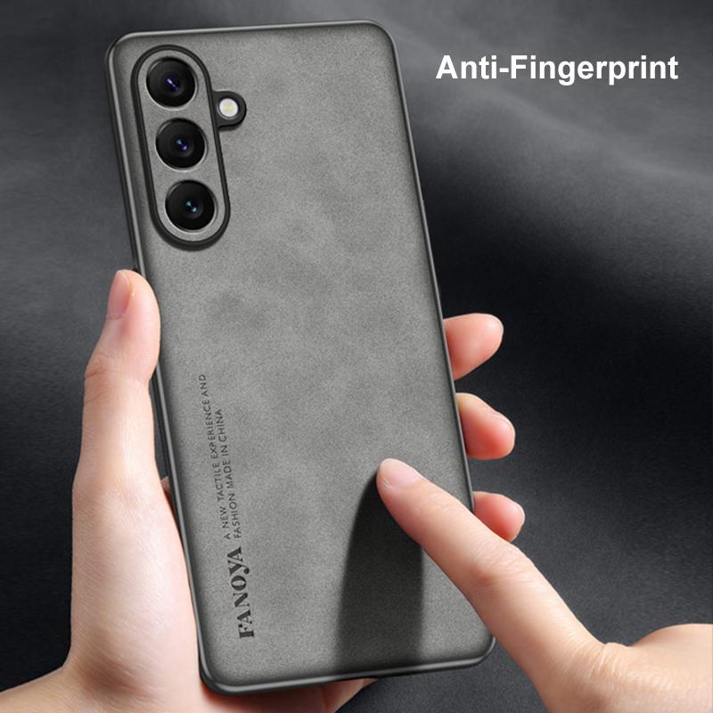 Для Samsung S25 Чехол Роскошный Чехол для телефона из искусственной кожи Для Samsung Galaxy S25 Plus S25 Ultra 5G Задняя крышка Силиконовая полная защита