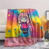 Anya Forger Print Flannel Blanket, Ultra Soft High Quality All Seasons Warm Throw, Home Decor Cozy Blanket, Perfect Christmas Gift