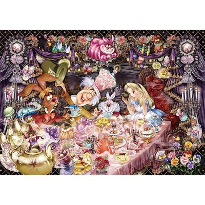 Пазл Tenyo Disney Алиса в Стране чудес, 1000 деталей, с клеем и шпателем 29,7x42 см