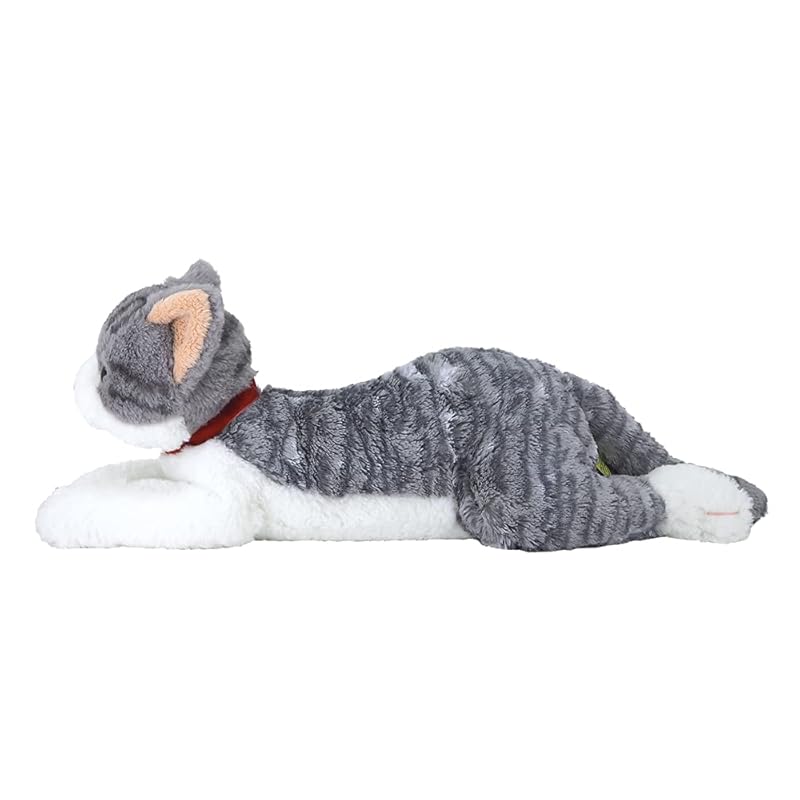 Sun Lemon Lap Cat Sabashiro Small 13 x 36 x 15cm Plush Animal Cute Cat P-7812