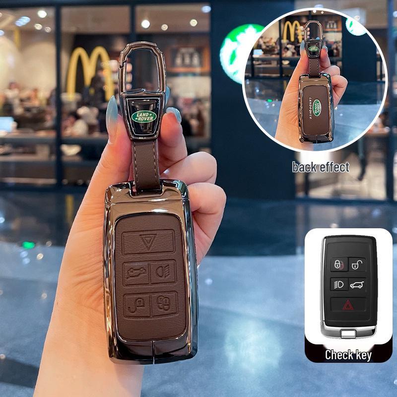 Чехол для ключа Land Rover Evoque L: Подходит для моделей Discovery 6, Range Rover Sport 5, Defender 110, Freelander и Xingmai.