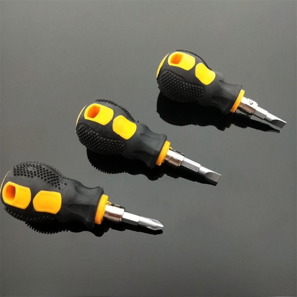 Двухголовая отвертка с головкой редиса, крестовая и шлицевая отвертка для ручных аппаратных инструментов