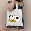 Printing Shopping Bag Female Travel Graphic Handbag  Tote Handbags Aesthetic Carvas Shoulder Bags