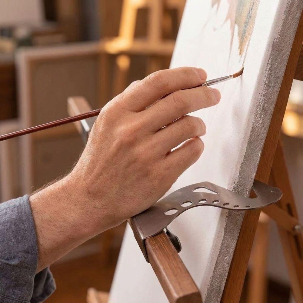 Anti-smudge Hand Artist Hand Support Bridge Easel Hand Bridge Fits Most Standard Easel Crossbars