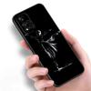 Ballet Girl Black Silicone Phone Case For Xiaomi POCO X3 X4 NFC F5 M3 M4 M6 X5 X6 Pro F3 F4 GT 5G C55 C65 M5