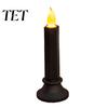 Battery Operated Pillar Candles LED Flameless Red Candle, Tea Light with Remote Control Candle Lamps Flickering Flame, Realistic Wedding Home