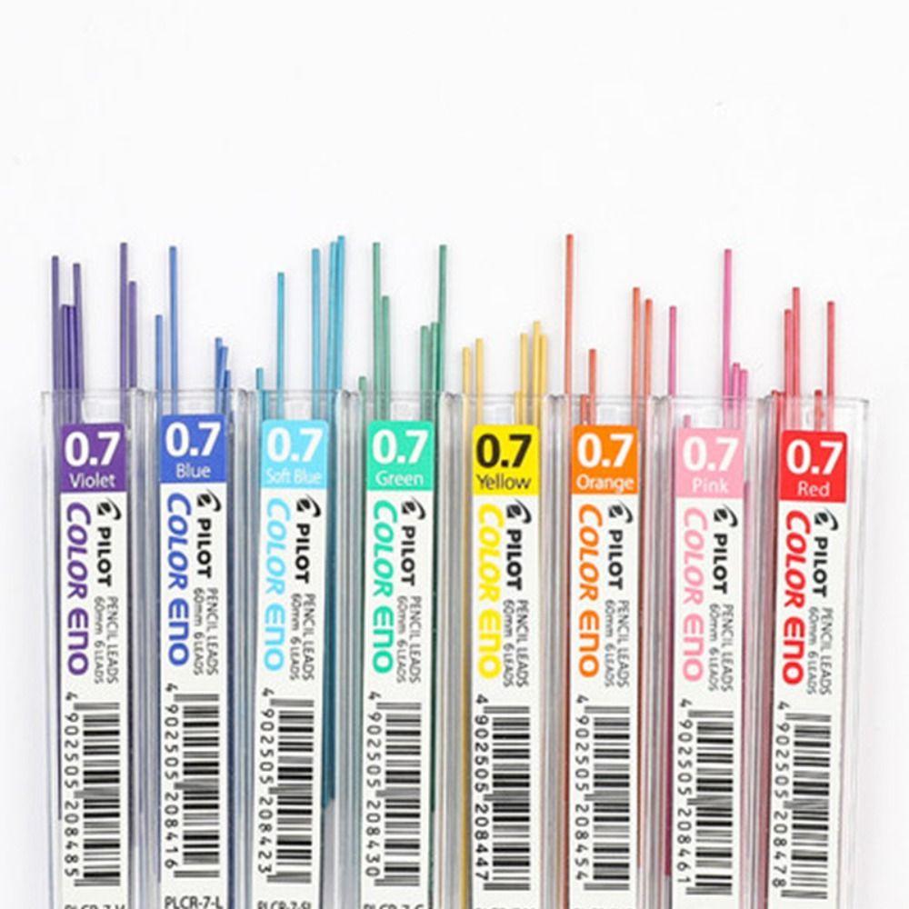 Supplies Students Multi-color 0.7mm 2B Automatic Pencil Refill Mechanical Pencil Lead Graphite