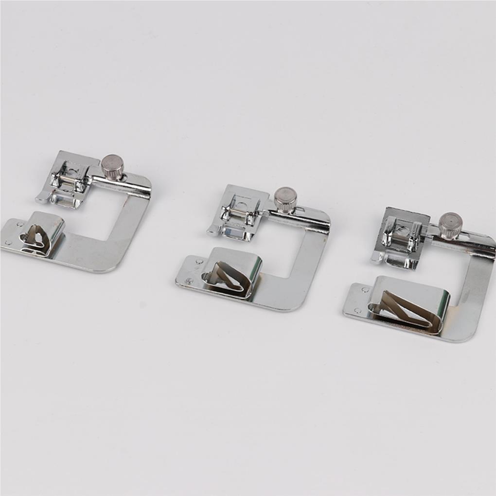 Набор из 3 шт. лапок для подгибки низа, нескользящие, многофункциональные, ручной работы, антипригарные швейные принадлежности, аксессуары для вязания