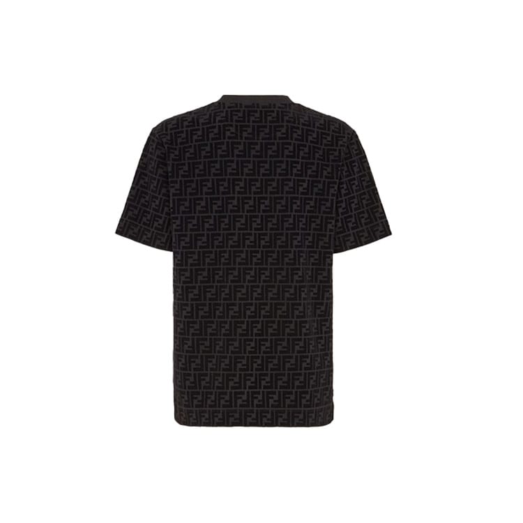 FENDI T Shirt Men's Black Brown FY0936A7D5F0ABB