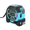 3in1 Laser Rangefinder 5m Tape Measure Ruler LCD Display with Backlight Distance Meter Building