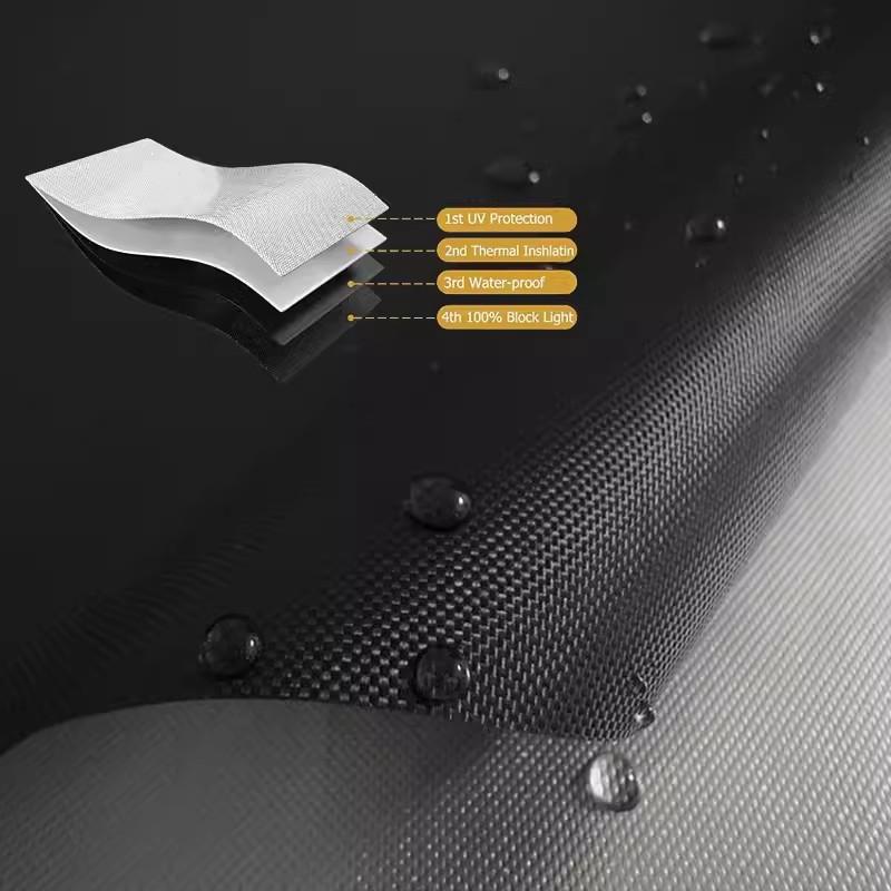 Затемняющая штора, съемный светоблокирующий самый темный оконный тканевый чехол, сделай сам, портативный солнцезащитный козырек для путешествий, летняя защита от солнца