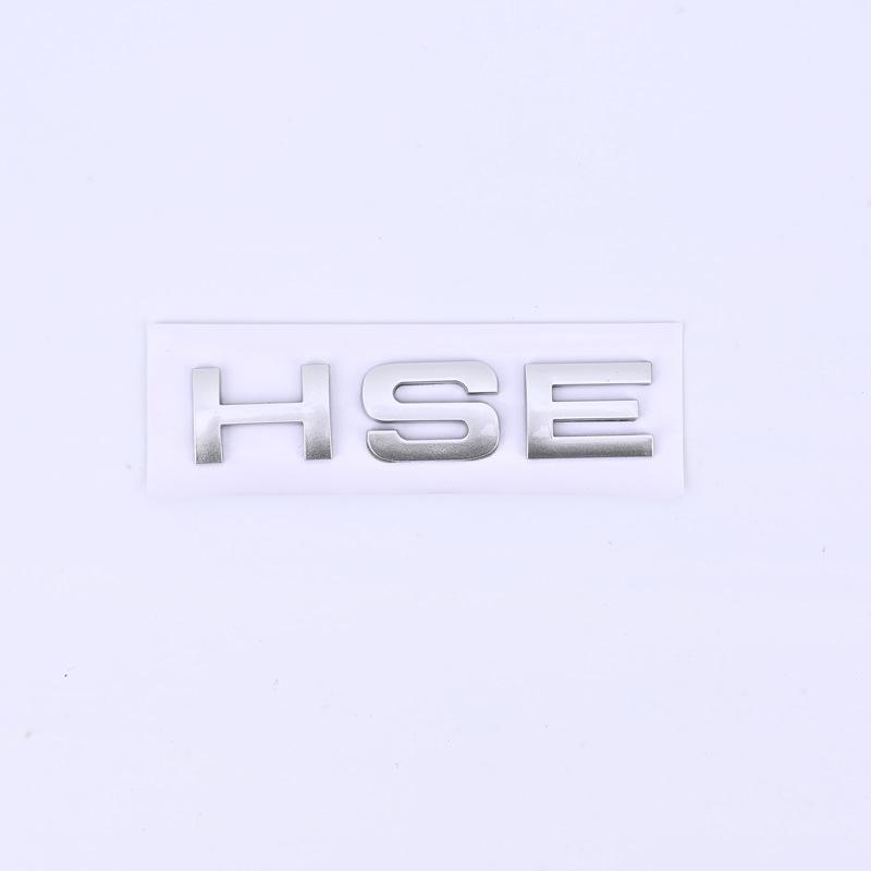 Land Rover Discovery 3 & 4 Diesel V8 HSE Tail Badge Emblem with English Lettering