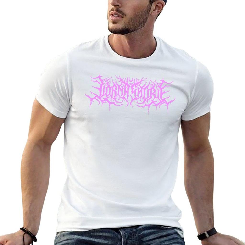 Lorna Shore Original Band Logo Fanart Special Pink Edition Tshirt Christmas Casual Short Sleeve Top