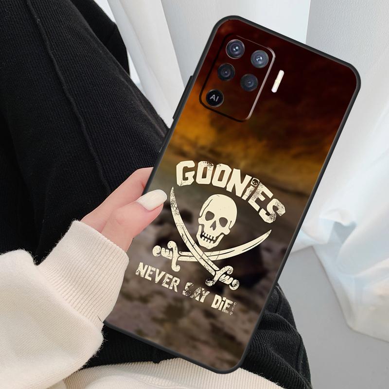 Goonies Чехол для OPPO Find X3 X5 Pro A5 A9 A31 A53 A15 A16 A52 A72 A83 A91 A93 A94 A54 A74 A53S