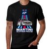 Футболка Lancia delta HF полоски Martini футболки для мужчины упаковка белая футболка для мужчины 100 процентов хлопок футболка