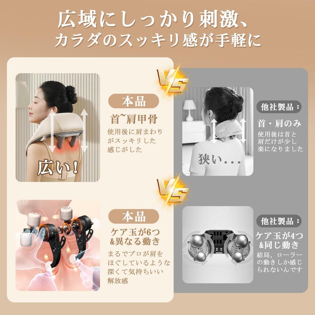 Новое устройство для ухода за шеей и расслабления с функциями нагрева и вибрации для и бедра Беспроводное и перезаряжаемое с двумя режимами и тремя уровнями интенсивности