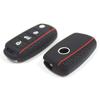 Силиконовый чехол для защиты автомобильного ключа, защитный чехол для автомобильного ключа, чехол для дистанционного брелока, чехол для VW Polo Phaeton Skoda Seat Bora