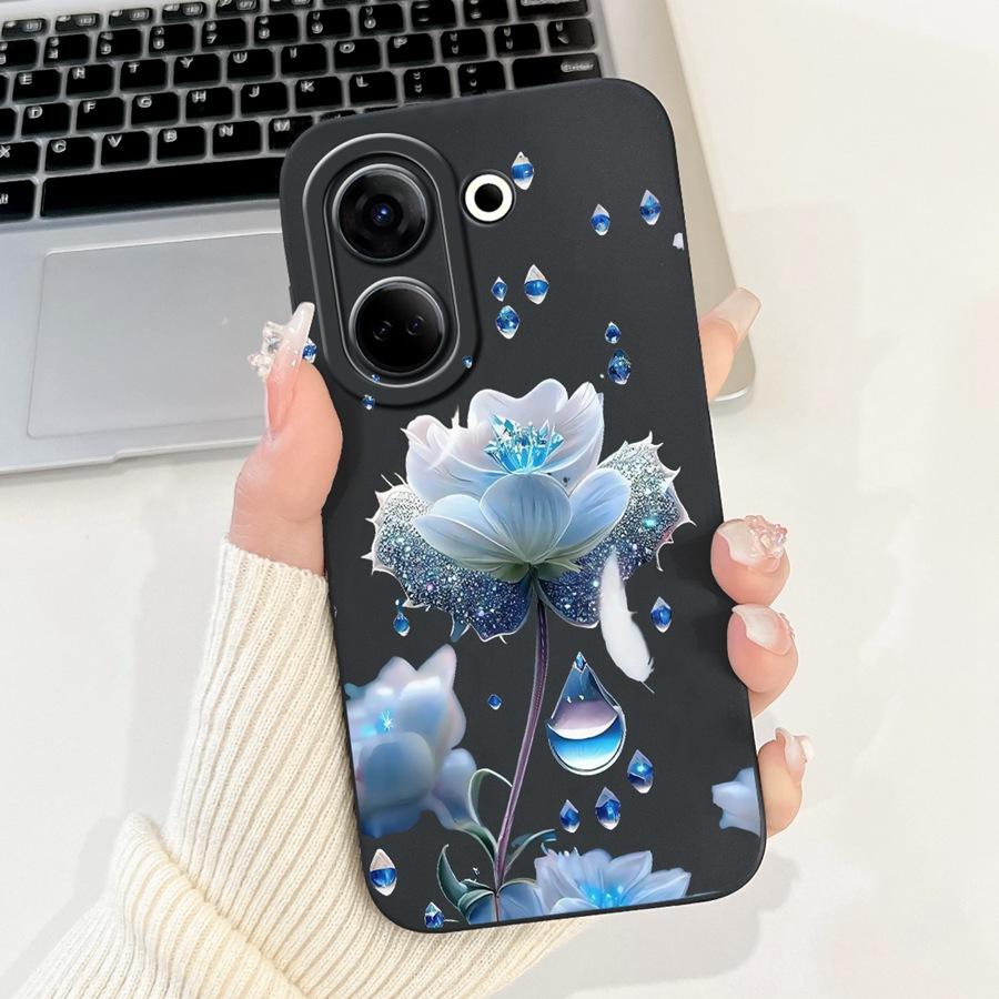 Чехол для телефона Tecno Camon 20 Premier 5G Милый кролик Мягкий силикон Защитный чехол от падения Для Tecno Camon20 20Pro 5G Funda