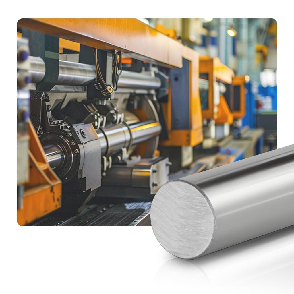 2PCS Linear Motion Rod, 20 mm x 1200 mm (0.79 x 47.24 in), SFC20 Carbon Steel Linear Rod Shaft, Anti Rust and High Precision, High Hardness Shaft, for